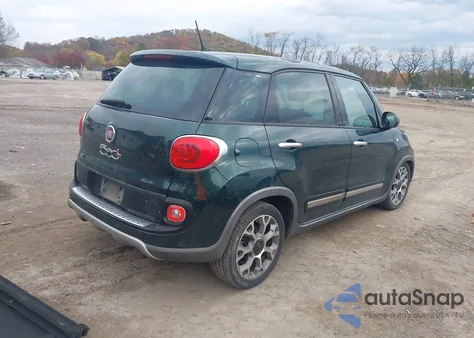 2014 Fiat 500L Trekking из США, поврежденный, VIN ZFBCFADH7EZ019488